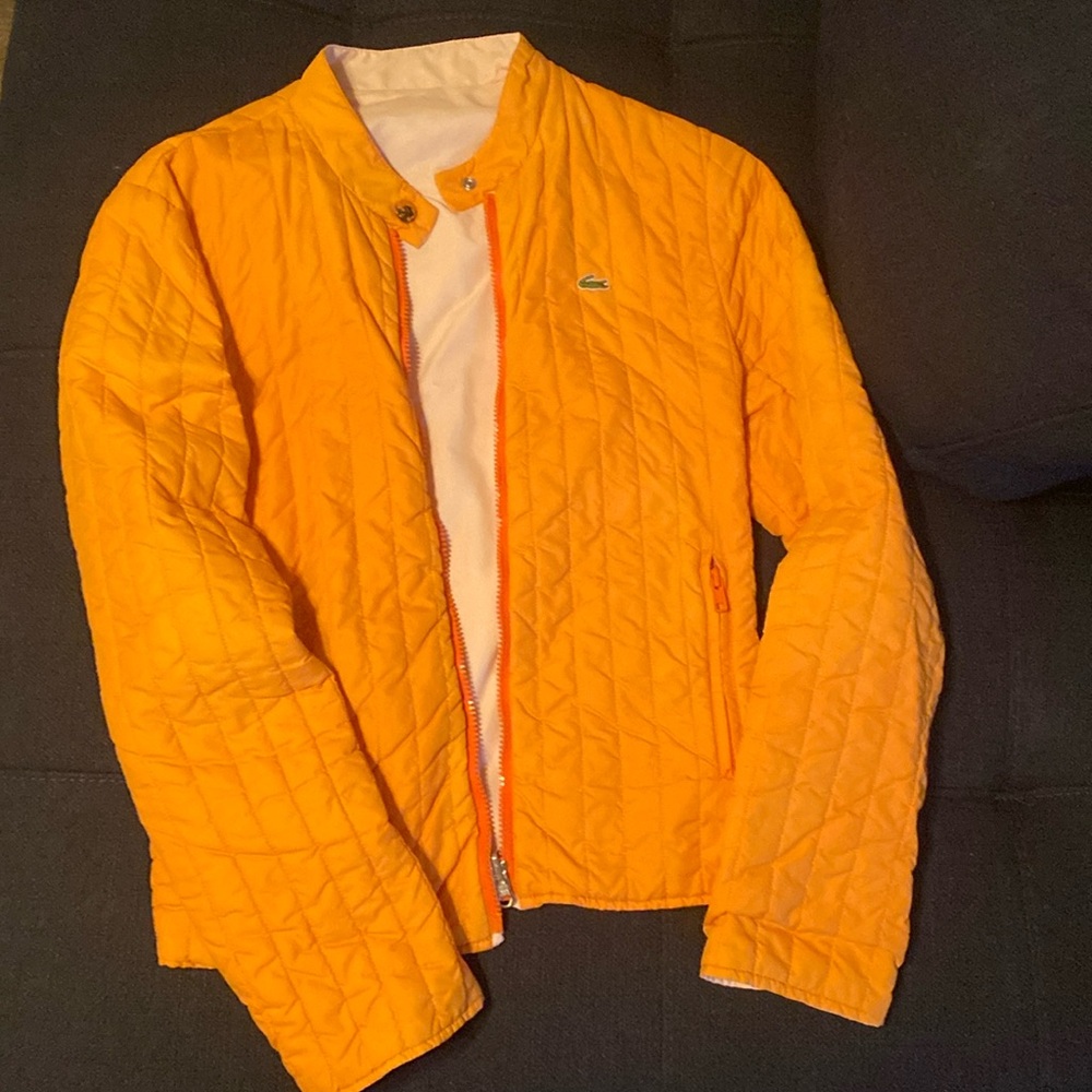 Lacoste reversible puffy jacket!